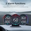 Новый G17 HUD GPS Head Up Display LCD спидометр измеритель наклона автомобиля сигнализация температуры масла и воды превышение скорости диагностический измеритель скорости