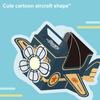 Картон Косплей Игрушка Практический Навык Прекрасный Носимый Самолет Картон Мультфильм Выступление