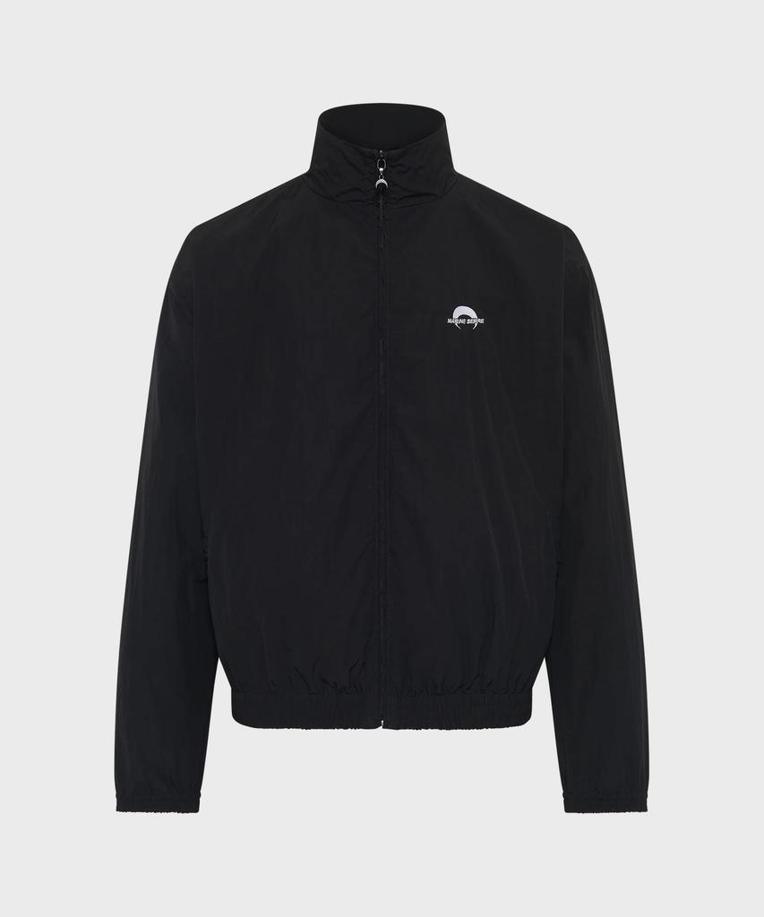 Marine Serre (U) Recycled Nylon Track Jacket Black