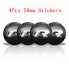 4Pcs 56mm 60mm Car Wheel Hub Center Cap Emblem Badge Cover Stickers For Volkswagen VW R Line GTI Touareg Golf 6 7 8 Jetta Passat zf0