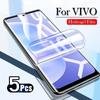 Гидрогелевая пленка для vivo x100 ultra x80 x70 x50 x60 x90 x200 pro mini защитная пленка для экрана для vivo V50 V40 v30 v21 v23 iqoo 13 12 10 pro, 5 штук