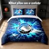 Atalanta FC Design Bed Bedding Set 1 Duvet Cover + 2 Pillowcases Soft Breathable Household Bed Linens