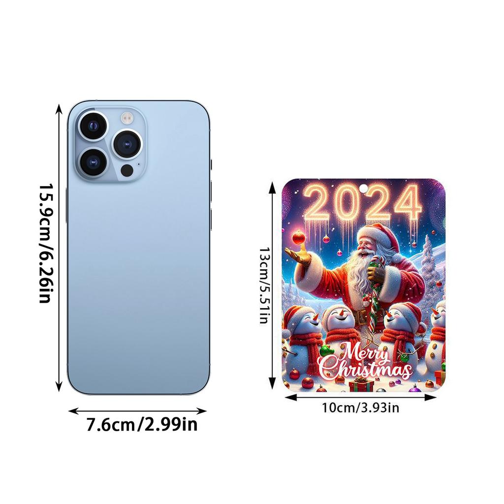 Christmas Wallet Ornament Set 8 Wallet Pendants Gift Card Wallet Holiday Gift Tags, Christmas Decorations And Card Combinations