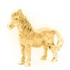 Shetland Pony 22ct Gold Plated British Made Animal Art Figure Collection