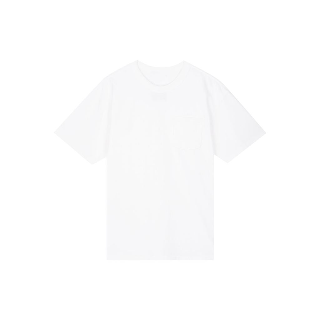 Nike Спортивная одежда Essential с вышитым логотипом и карманом, футболка с коротким рукавом, мужские топы, белые DB3250-100