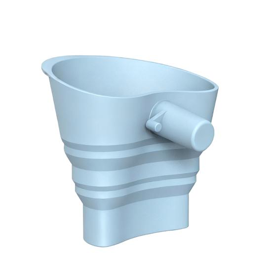 Силиконовая воронка для муки Yousheng для миксера KitchenAid 5-qt, гибкая складная воронка для наливания без брызг с носиком, расположенным под углом 30 градусов, профессиональный инструмент