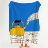 Illustrator I Ico C Crafts Throw Flannel Throw Blanket Suitable for Sofa Living Room Bedroom