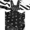 Wednesday Addams Cosplay Costume For Boys Girls Kids Overalls Halloween Xmas Party