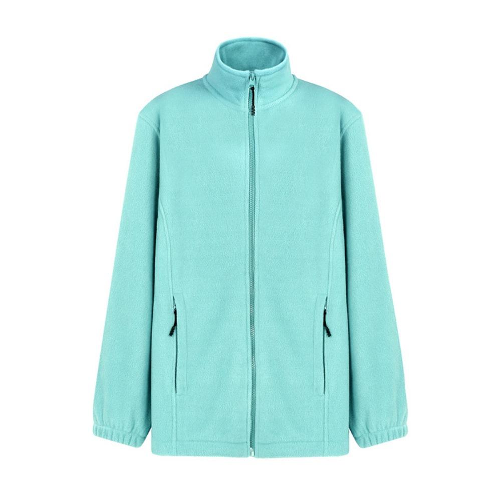 Zipper Up Fleece Outwear Coats for Men Winter Warm Casual Sweater Jackets Couple's Fashion Sportwear Coat