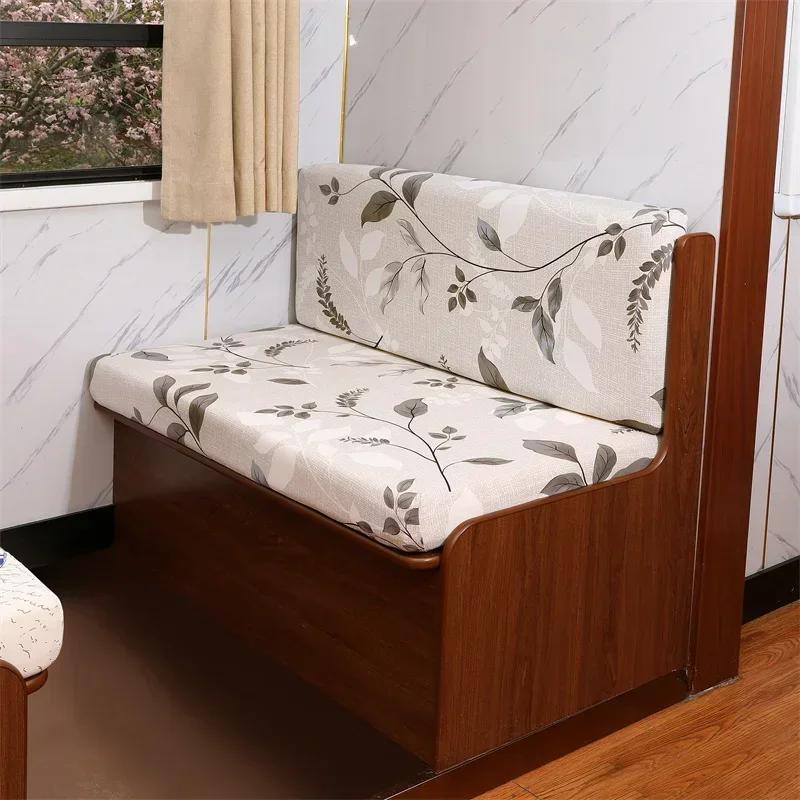 2 шт./комплект эластичные чехлы для подушек для обеденного уголка в автофургоне, чехлы для дивана и сидений в автофургоне, моющиеся чехлы для мебели, протекторы для скамейки в автофургоне, кемпере