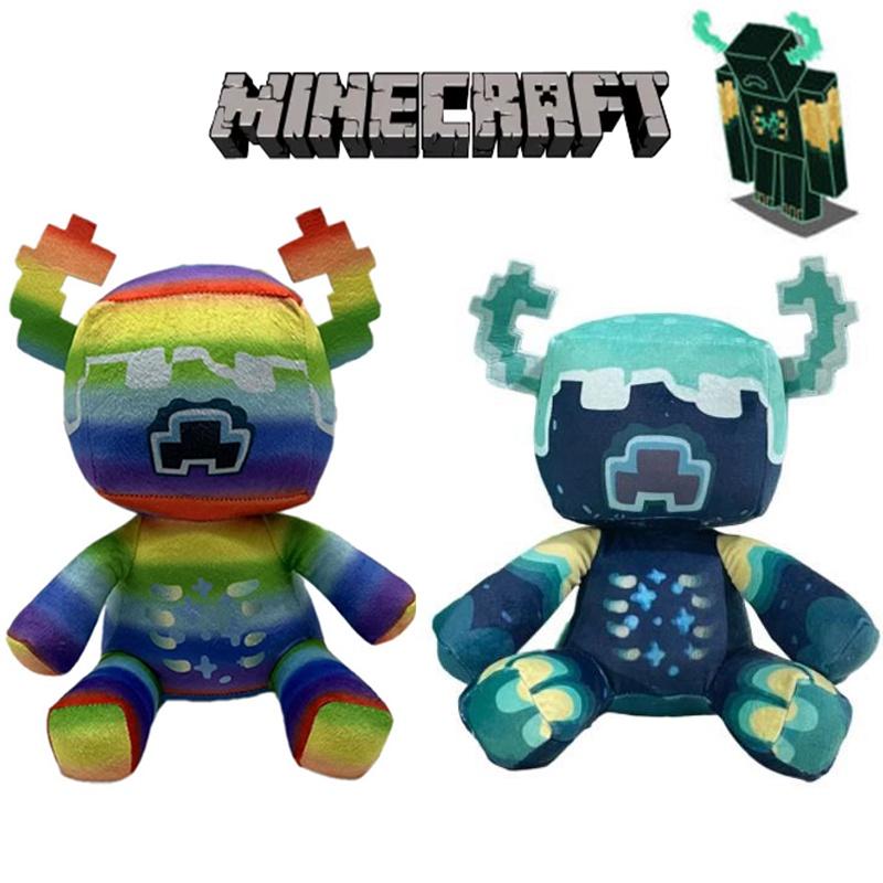 Мягкая игрушка Minecraft Warden Супермягкая и приятная на ощупь Детский подарок на Рождество и дни рождения