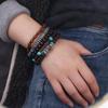 5/6 шт./комплект Набор браслетов из деревянных бусин Бохо-стиль Кольцо на руку Модные мужские браслеты Девочки