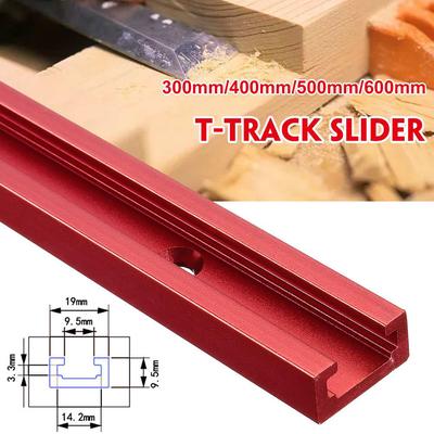 Алюминиевый сплав 300-600 мм T-Track T-Slot Miter Jig Tools для деревообрабатывающего маршрутизатора