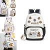 Capybara School Bag For Kids With Large Capacity And Cartoon Design For School Use