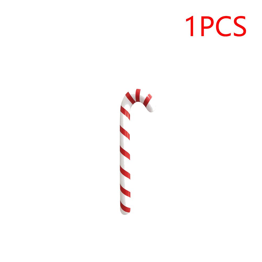 1-3 шт. 90 см Надувная Рождественская конфета трость Рождественские шары в виде конфеты трости Рождественская елка Подвесное украшение Декор для новогодней вечеринки Рождество Г
