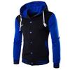 Мужская куртка с капюшоном весна-осень классическая спортивная толстовка с капюшоном на молнии пальто