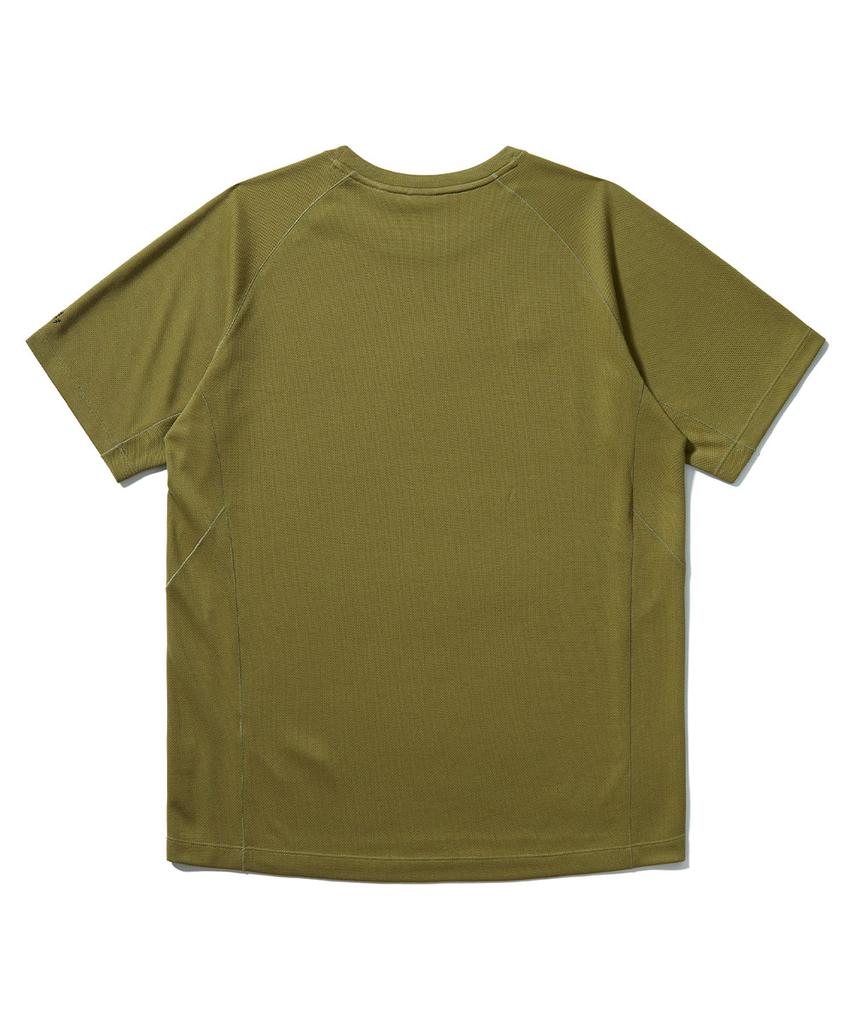 SIERRA DESIGNS Футболка с коротким рукавом Mendenhall из Polartec Powerdry Хаки