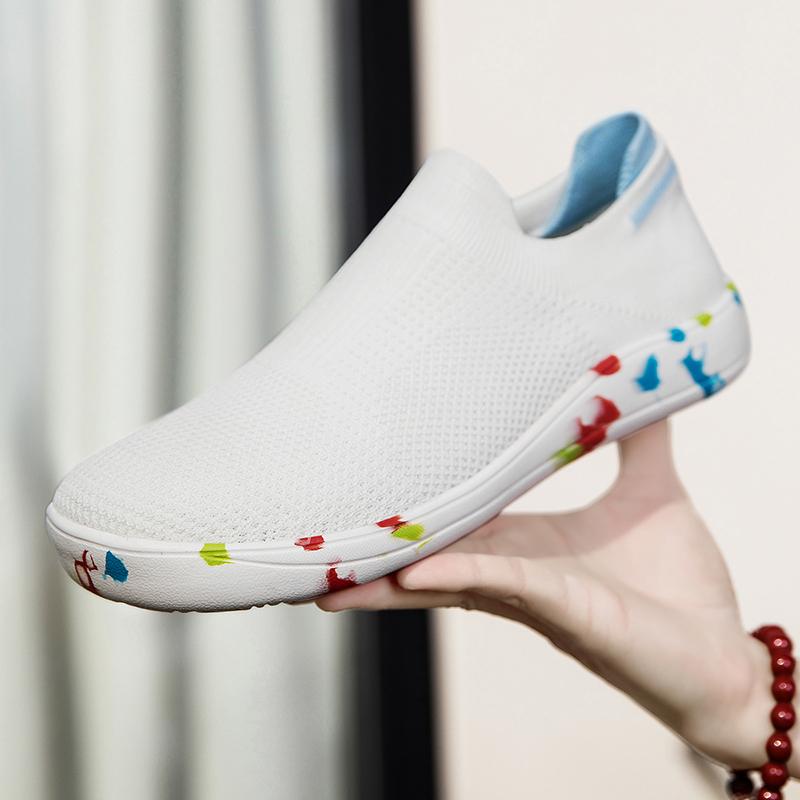 Широкий и толстый носок Обувь для босых ног Мужская Для улицы Бега по тропам Минималистичная Обувь для ходьбы Легкая и дышащая Унисекс