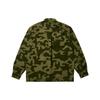 Palace X Carhartt WIP FW23 Совместная классическая рубашка с камуфляжным принтом, двойным карманом, логотипом, застежкой на пуговицы, длинным рукавом, унисекс, топы зеленого цвета I032716-GREEN