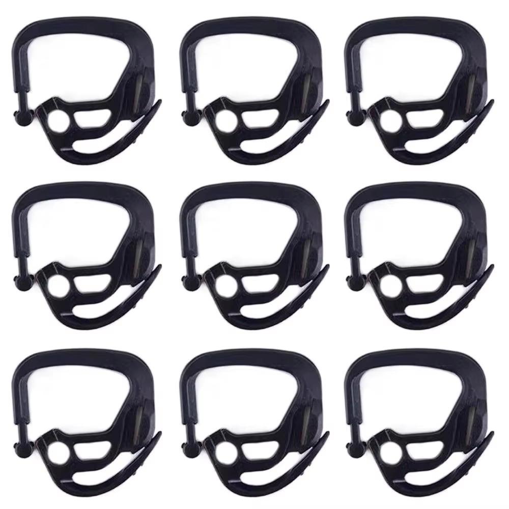 New 50pcs Sunshade Net Hook Shade Fabric Accessory Backyard Greenhouse Clamp Greenhouse PE Shade Fix Clip Garden