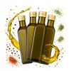 Bottle of MARASCA OLIVE 250ml for olive oil, tinctures, oil, vinegar, glass bottles