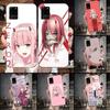 Darling In The Franxx ZERO TWO Phone Case For Samsung Galaxy S6 S7 S8 S9 S10 S21 S22 Plus Ultra Soft Black Phone Cover