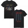 Bon Jovi 'Tour '84' Black T Shirt - NEW