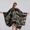 New Women's Autumn/Winter Jacquard Scarf Shawl Cape - Fashionable and Warm