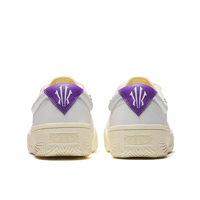 Anta Kyrie Hélà Tribe Повседневные кроссовки Амортизирующие износостойкие низкие баскетбольные кроссовки унисекс белые серые фиолетовые 112531805SF-2