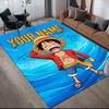Custom Name,One Piece Home Sofa Decoration for Living Room & Bedroom, Non‑Slip Play Flannel Floor Mat for Game Room