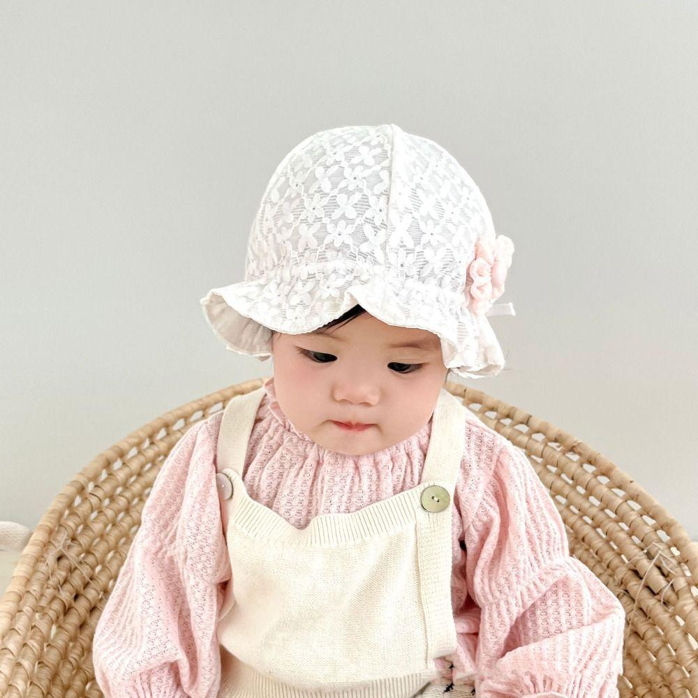 Принцесса Новорожденный Солнцезащитная шляпа Милая Детская Панама Модная Младенческая Панама Ведро Пляж