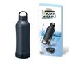 Бутылка для воды Doshisha из нержавеющей стали, 500 мл, термос с вакуумной изоляцией, легко моется, черный цвет, sokomo [моющаяся бутылка] Тепло/холод