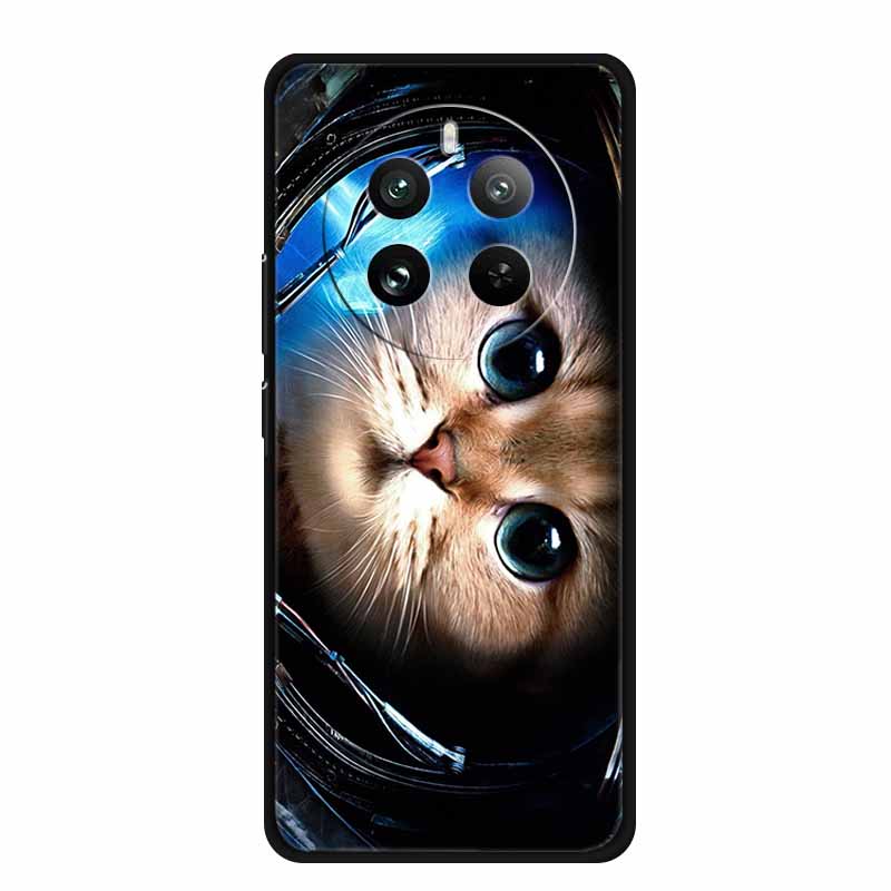 Для OPPO Realme 12 4G Чехол ТПУ Животные Мягкий Силикон Задняя Крышка Чехлы Для Телефона Для Realme12 4G Волк Защитный Оригинальный Крутой funda