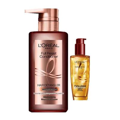 Набор: Укрепляющий кондиционер и масло для волос L'Oréal