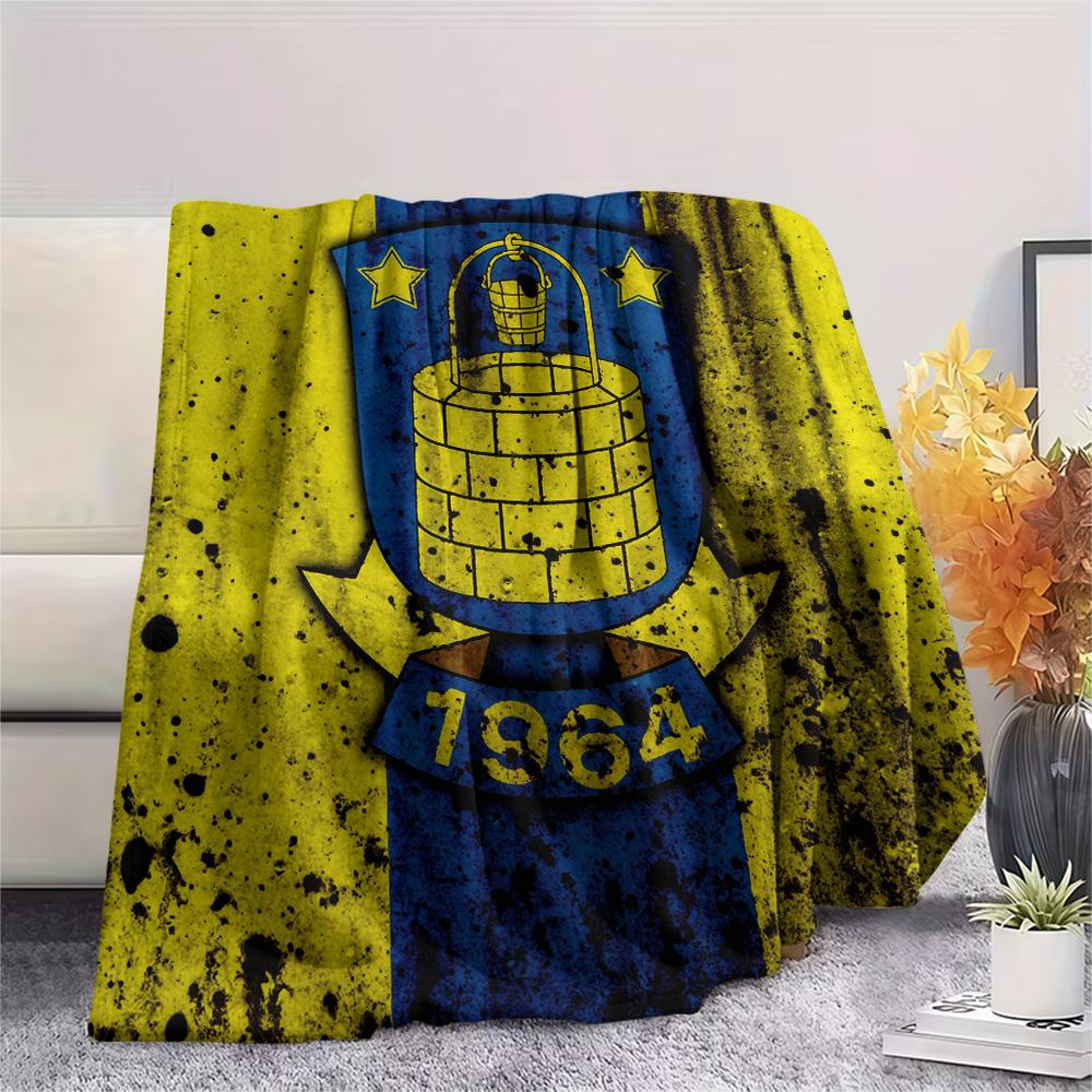 Племенной плед Brøndby IF, Высокое качество, Удобный для всех сезонов, Декор для дома, Тепло и уют
