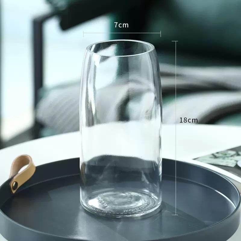 Ваза Стеклянная ваза Украшение дома Украшения Цветочная композиция Ваза для цветов