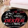 Круглый ковер Dester, Ковер для гостиной, спальни, дивана, игровой комнаты, Декор, Нескользящий коврик для пола9