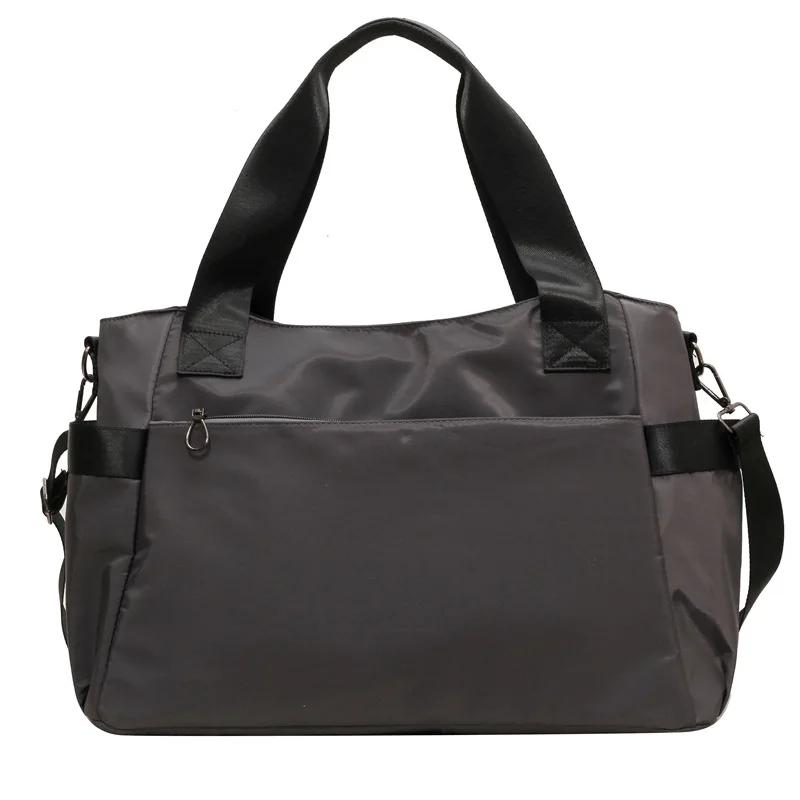 Новая женская дорожная сумка, спортивная и фитнес-сумка, универсальная усовершенствованная сумка для поездок на работу, упрощенная тканевая сумка