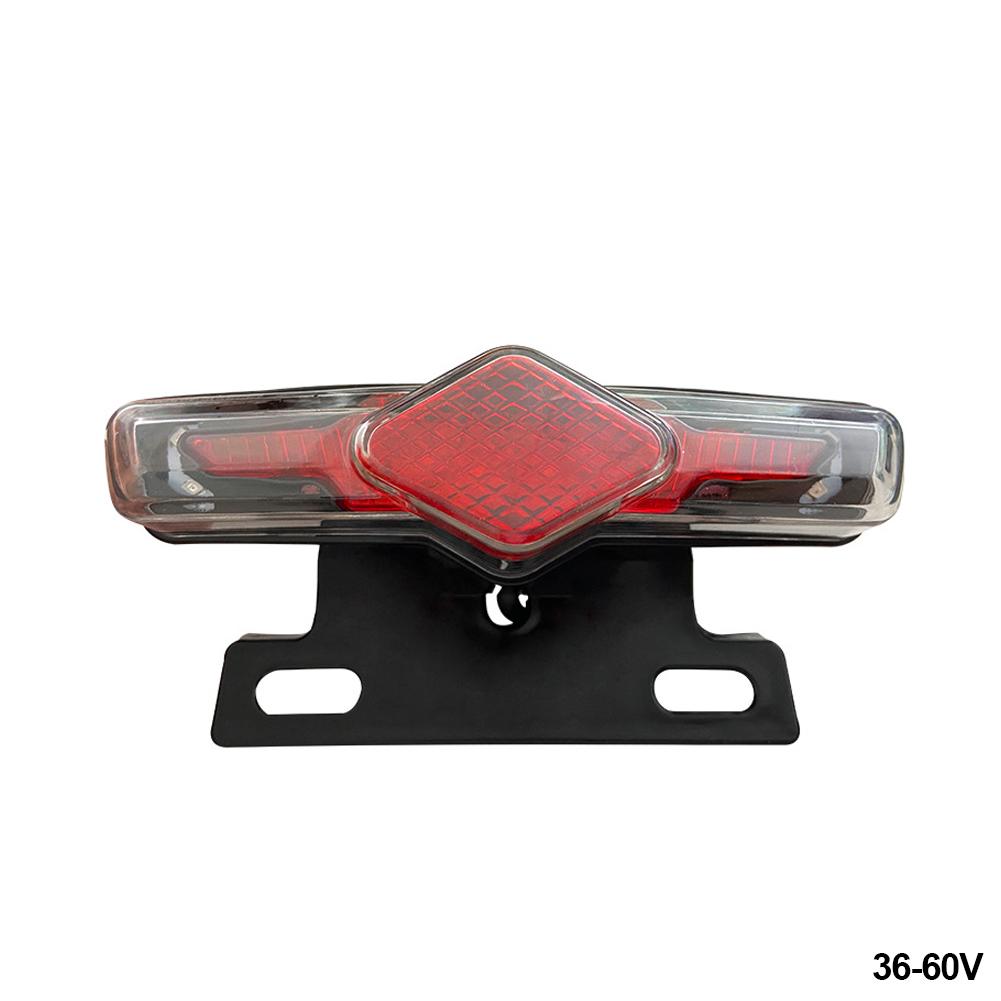 12 В/36 В-60 В Электрический велосипед Ebike Задний фонарь Сигнал поворота Задний фонарь для багажника Задний фонарь Ночной дорожный предупреждающий свет Сигнал поворота