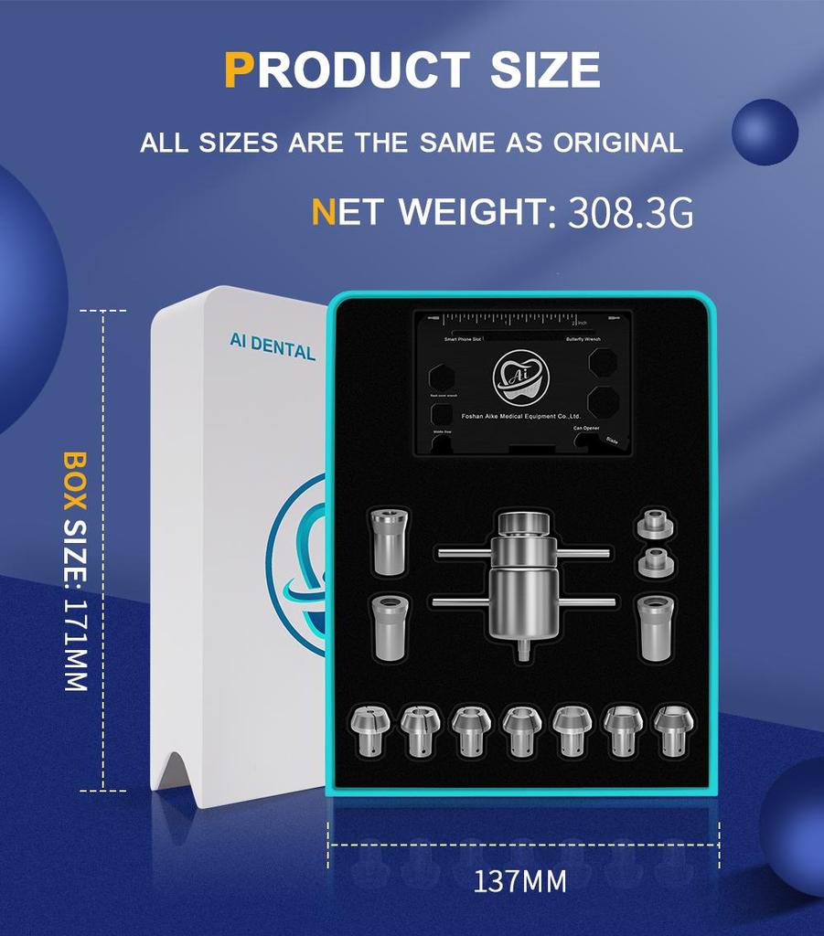 Dental Accessories AI-AT-TOOL Repaired Tools For E-type Air Turbine Handpiece Replacement Tools