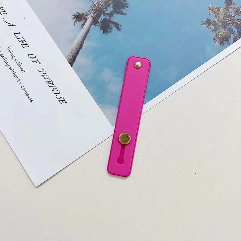 S5 Candy Color Finger Ring Holder Silicon Phone Hand Band Holder For iPhone Wristband Strap Push Pull Grip Stand Bracket 7