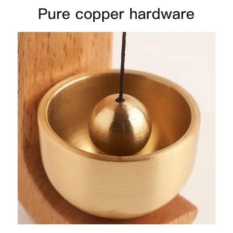 1pc Simple Doorbell Wind Chime Holiday Gift Decoration Car Hanging Home Desktop Ornaments