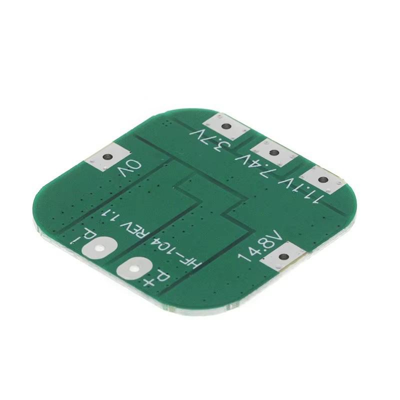4S 14.8V 18650 Lithium Battery Protection Board, 16.8V Overcharge/Discharge & Short Circuit, 20A Limit
