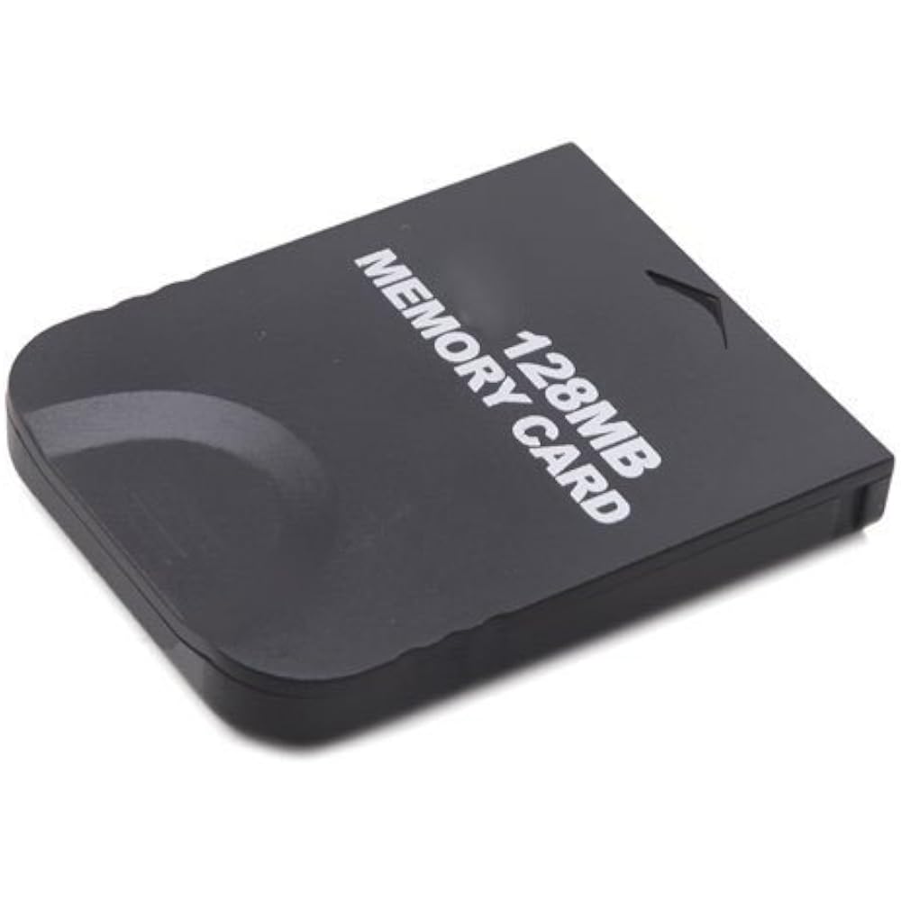 HAYSDCQ Gamilys 128 МБ Черная карта памяти, совместимая с Wii Gamecube