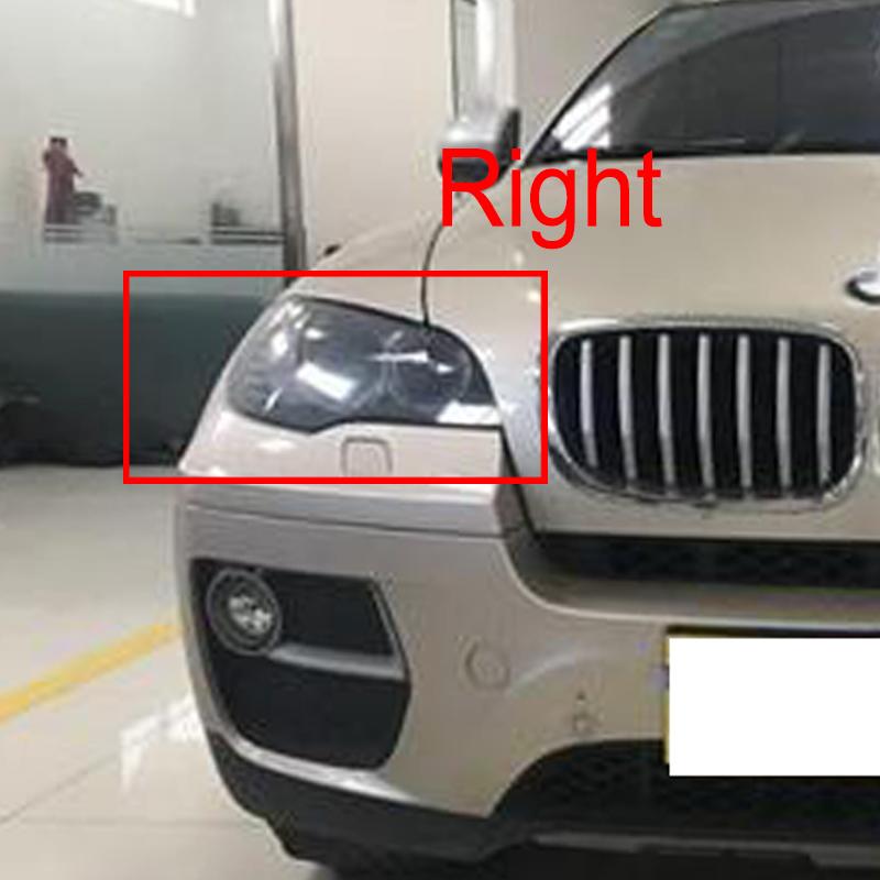 Для BMW X6 E71 2008-2014 автомобильные передние фары, корпус фар, прозрачные линзы, стекло, крышка фар, абажур, корпус лампы