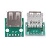 10Pcs USB Type A Female Socket Breakout Board 2.54mm Pitch Adapter Connector DIP