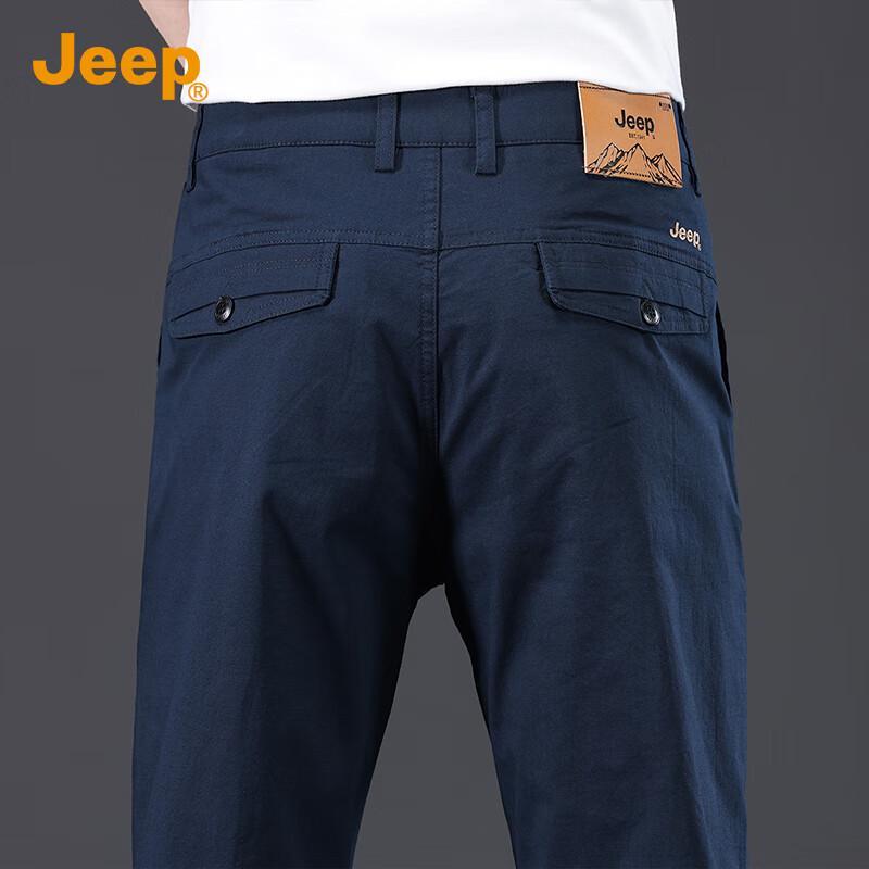 Jeep Мужские повседневные брюки прямого кроя стрейч