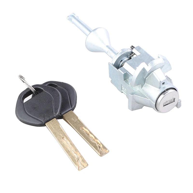 For BMW 1 Series E81 E82 E87 E88 Car Door Lock Cylinder With 2 Keys- Part Number 51217161430
