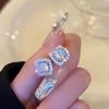 Light Luxury Super Sparkling Zircon Earrings
