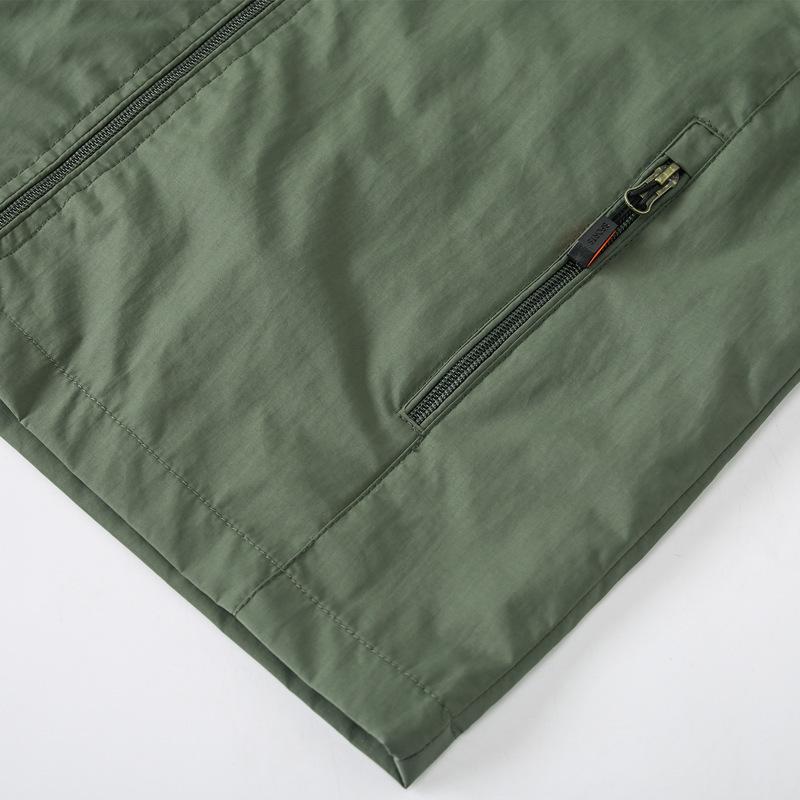 Мужская спортивная куртка средней длины для активного отдыха на весну и осень с защитой от ветра и воды, с большим карманом для альпинизма и походов, ветровки